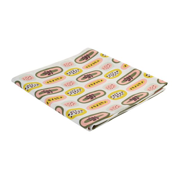 Скатерть на стол с принтом passion fruit из коллекции wild, 170х170 см Tkano