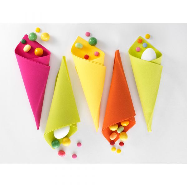 Салфетки 12 шт фуксия