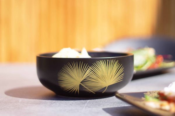 Набор салатников Singapore, чёрный 15 см, 4 шт WD Lifestyle