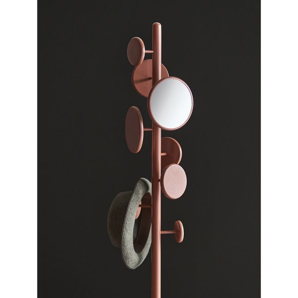 Вешалка напольная с полкой lingon, терракотовая Latitude