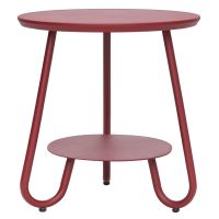 Столик журнальный stian, D50 см, красный Bergenson Bjorn