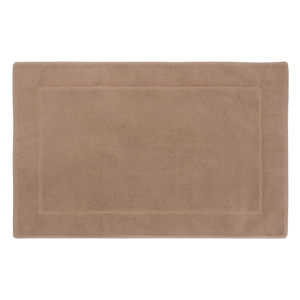 Коврик для ванной светло-коричневого цвета из коллекции essential 50х80 см