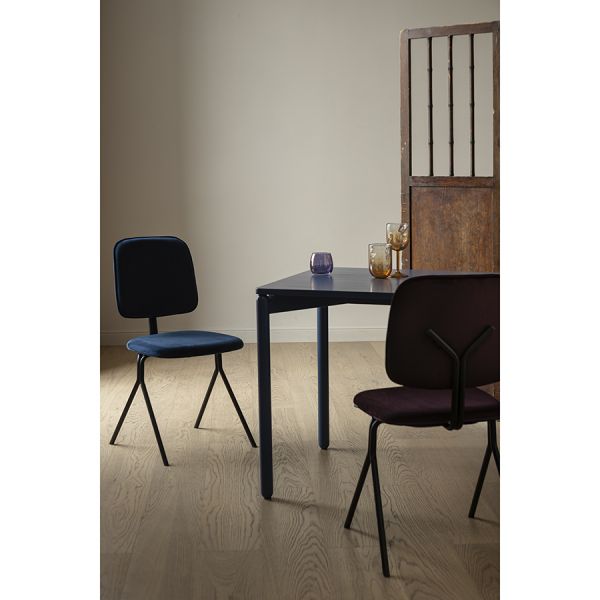 Стул ror, y, велюр, черный/темно-голубой Latitude