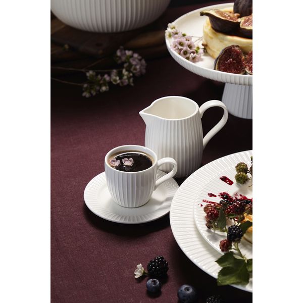 Набор чашек с блюдцами soft ripples, dual glazing, 125 мл, 2 шт Liberty Jones