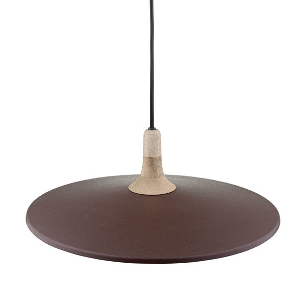 Светильник подвесной mango pyor, D40х13 см, сиреневый Bergenson Bjorn