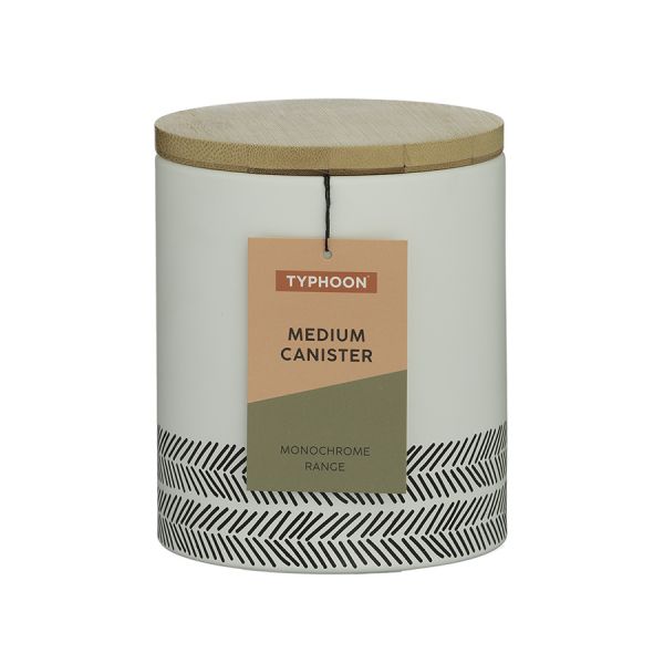 Емкость для хранения monochrome средняя белая  1 л