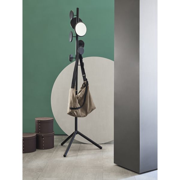 Вешалка напольная lingon, черная Latitude