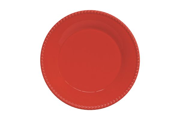Тарелка закусочная Tiffany, красная, 19 см Easy Life