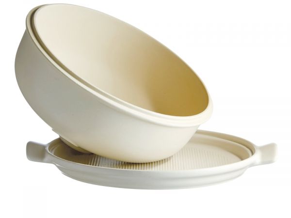 Набор для выпечки хлеба (форма керамическая+лопатка пекарская), (цвет: лен)     (1) (72)     509108