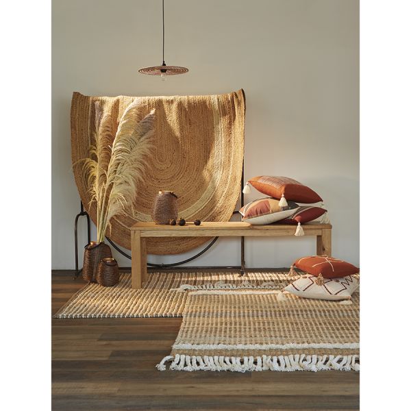 Ковер из джута и шерсти mumbai из коллекции ethnic 120х180 см Tkano