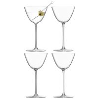 Набор из 4 бокалов для мартини Borough 195 мл LSA International 