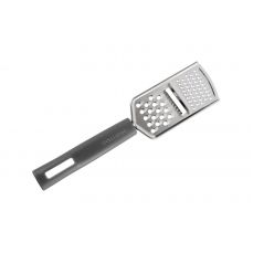 Терка 24 см, 3 в 1, крупная/мелкая/для слайсов, с ручкой, сталь/пластик, графитовая, Multi ANNA LAFARG