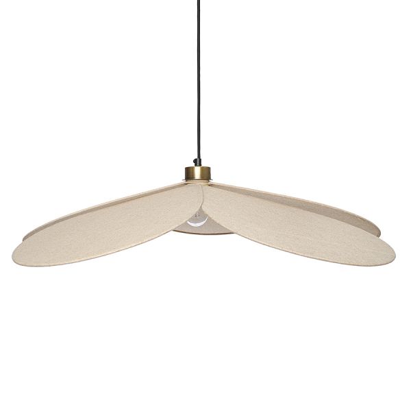 Светильник подвесной kamille, D79 см, бежевый Bergenson Bjorn