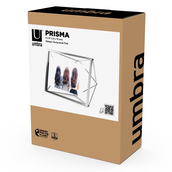 Фоторамка Prisma 10х15 хром