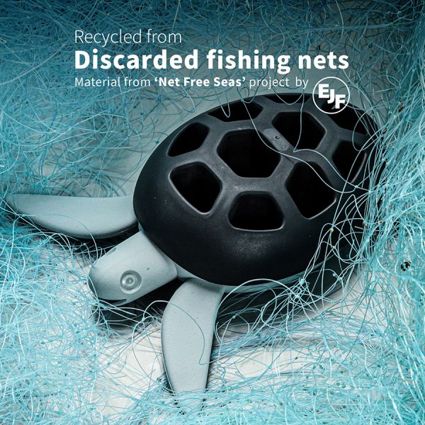 Держатель для зубных щеток/карандашей turtle серый