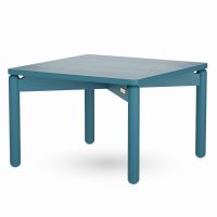 Столик кофейный saga 60х60 см, сине-зеленый Latitude