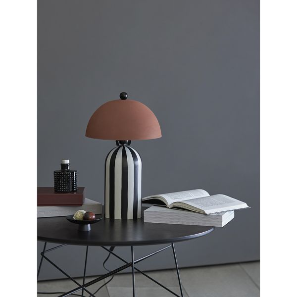 Светильник настольный anniken, D25х38 см, черный/белый/терракотовый Bergenson Bjorn
