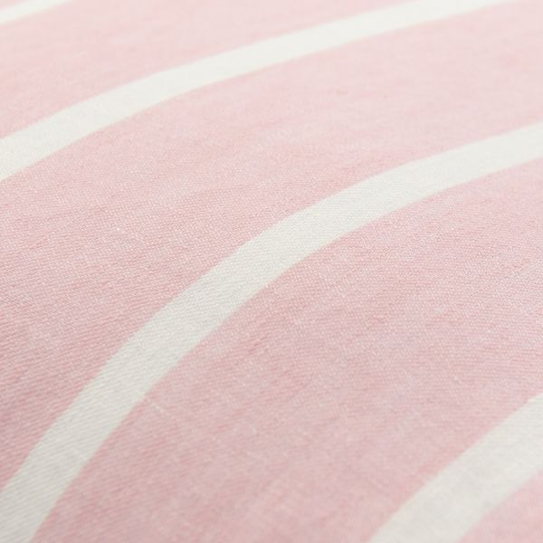 Чехол на подушку декоративный в полоску цвета пыльной розы из коллекции essential 45х45 см