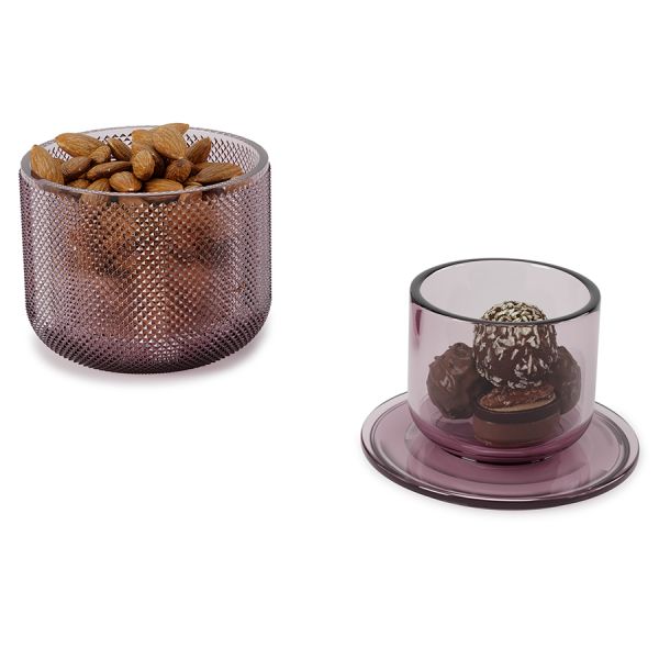 Шкатулка-органайзер allira средняя сиреневая