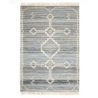 Ковер из шерсти и денима jammu из коллекции ethnic 120х180 см Tkano