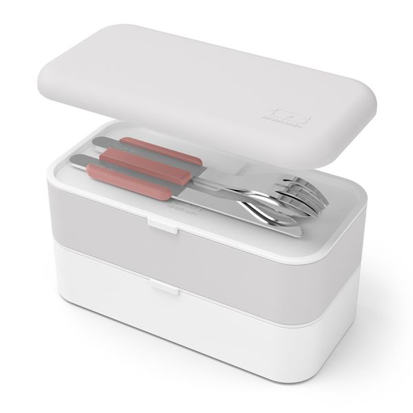 Набор столовых приборов в футляре mb slim box flamingo 3 шт Monbento