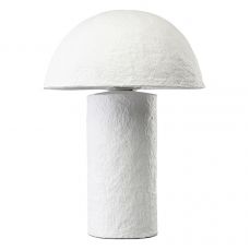 Лампа настольная texture sleek, D32x42 см, белая Bergenson Bjorn