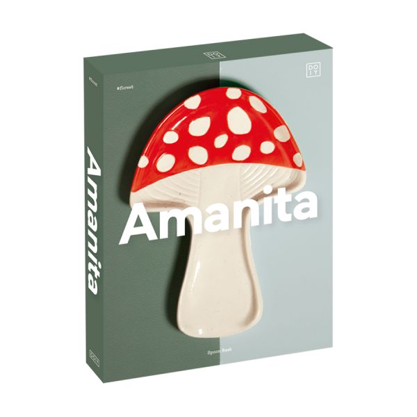 Подставка для ложки amanita, 27,5 см Doiy