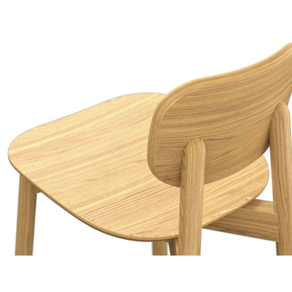 Стул полубарный saga, ясень Latitude