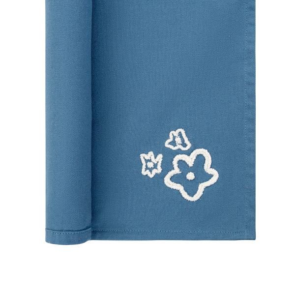 Салфетка сервировочная Незабудки из коллекции ethnic, 45х45 см Tkano