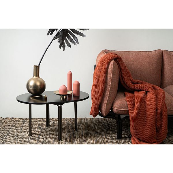 Свеча декоративная терракотового цвета из коллекции edge 10,5 см