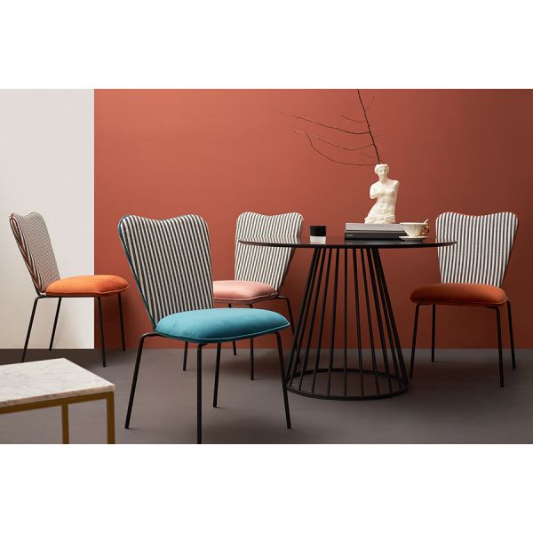 Стул pompadour, велюр, пыльная роза Bergenson Bjorn