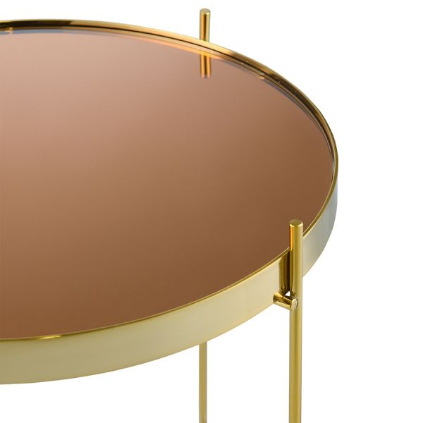 Стол josen 42,7 см золотой