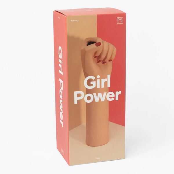 Ваза для цветов girl power, brown, 32 см Doiy