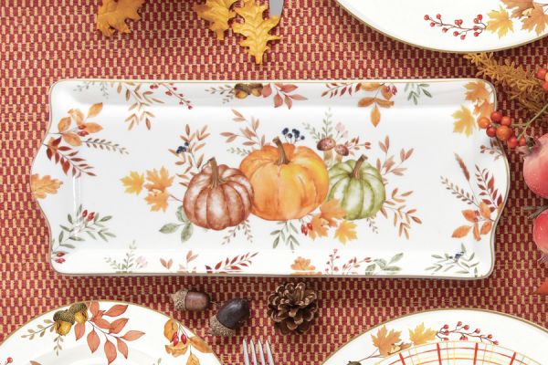 Блюдо прямоугольное Тыква, 35х15 см Easy Life