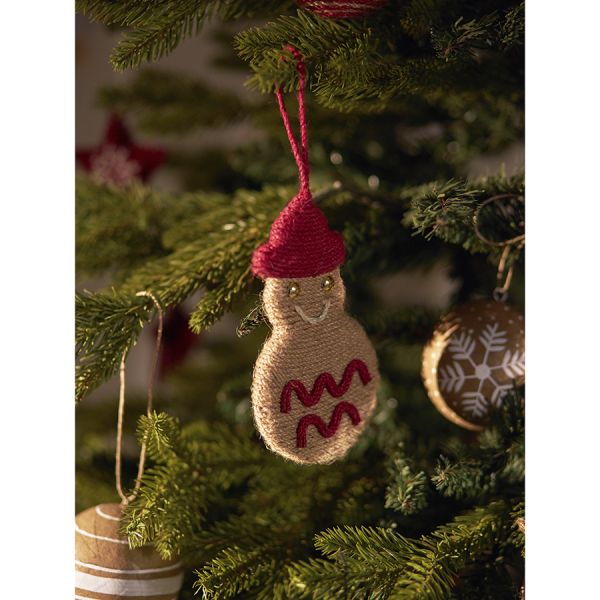 Набор елочных украшений classics из джута и гофрированного картона из коллекции new year essential, 4 шт Tkano