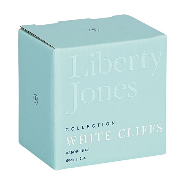 Набор пиал white cliffs, 90 мл, 2 шт Liberty Jones