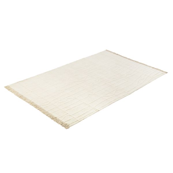 Ковер из новозеландской шерсти и хлопка raipur из коллекции ethnic 160х230 см Tkano