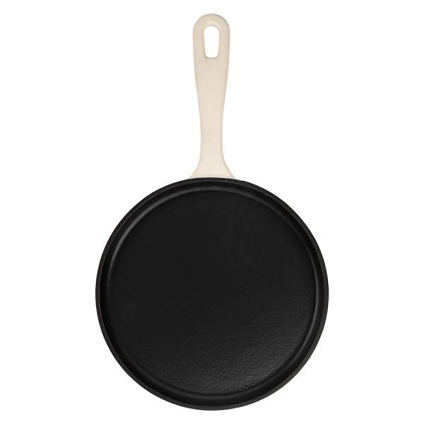 Сковорода блинная чугунная 24 см из коллекции 'Шеффилд', молочная Liberty Jones