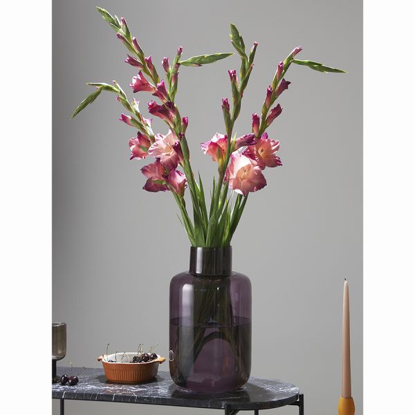Ваза bergdys 40 см сливовая Bergenson Bjorn