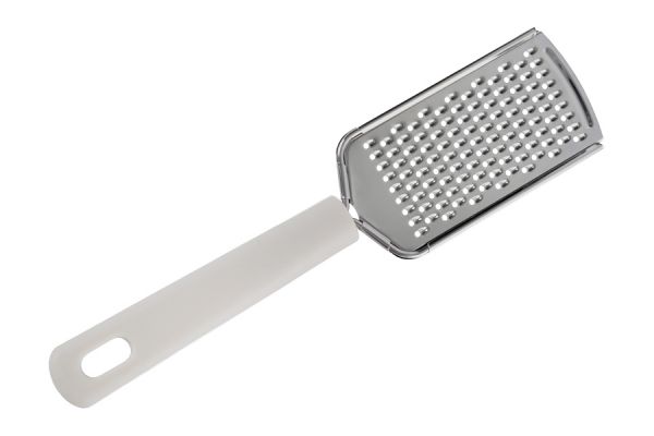 Терка 24 см, с ручкой, сталь/пластик, серо-бежевая, Universal ANNA LAFARG
