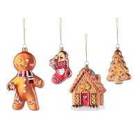 Набор ёлочных украшений ginger celebration коллекции new year essential Tkano