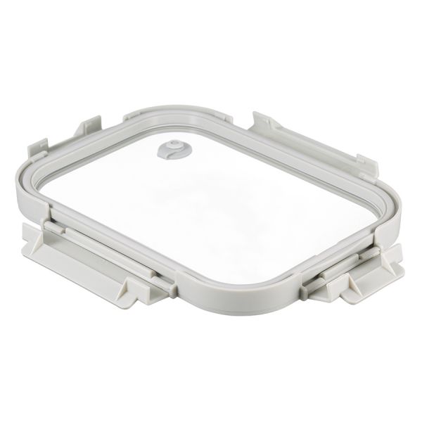 Контейнер для запекания и хранения прямоугольный с крышкой, 1 л, светло-серый Smart Solutions