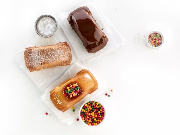 Форма для кекса силиконовая 24 см Lekue красная 