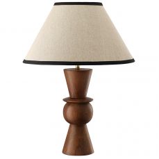 Светильник настольный torhill, 13х38 см, бежевый Bergenson Bjorn
