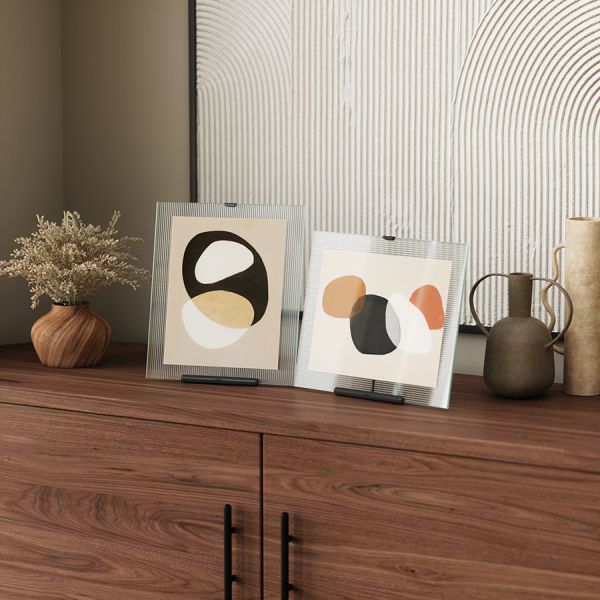 Фоторамка flute, 26х30 см, черная Umbra
