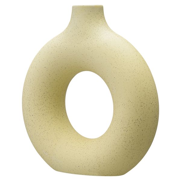 Ваза rund, 23,3 см, бежевая Bergenson Bjorn