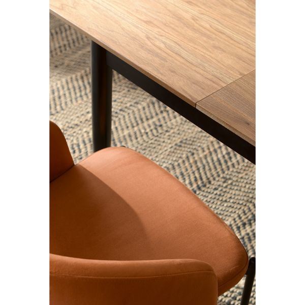 Кресло earl экозамша коричневое Berg