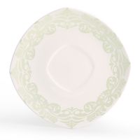 Блюдце 16x16 см Ингрид, костяной фарфор, АККУ
