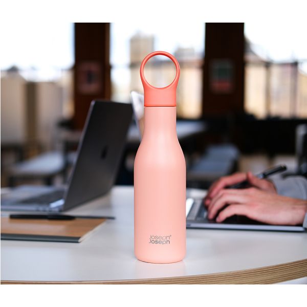 Термобутылка loop 500 мл коралловая