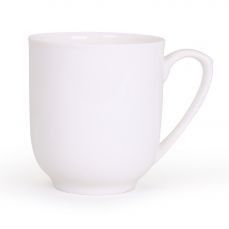 Кружка 380 мл, белый костяной фарфор, АККУ 8623 А